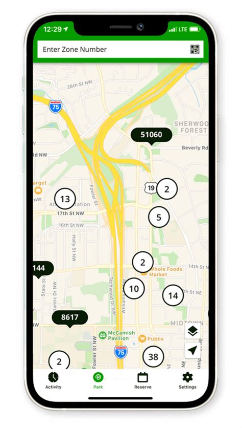 Find parking with the ParkMobile app in Frederick, .